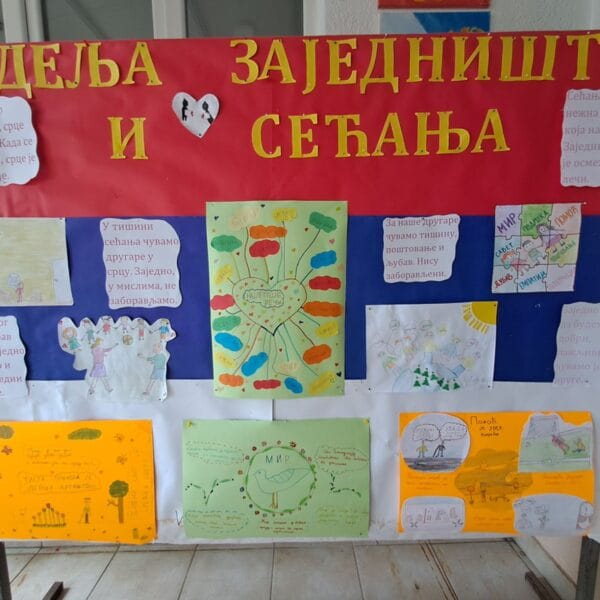 Недеља сећања и заједништва – нижи разреди