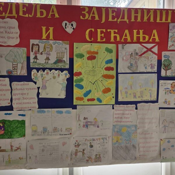 ИЗВЕШТАЈ – НЕДЕЉА СЕЋАЊА И ЗАЈЕДНИШТВА
